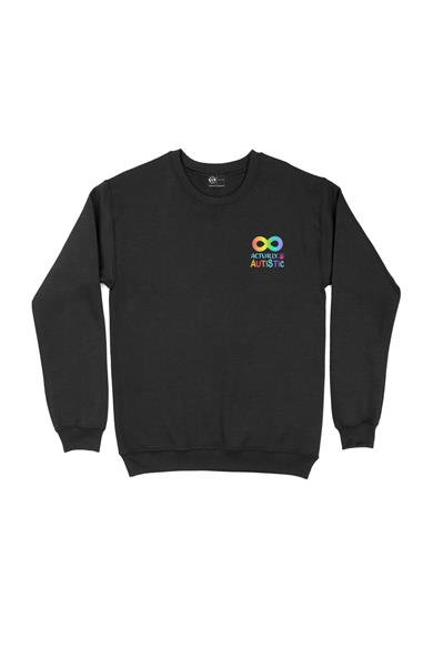 Autistic Otizm Cep Tasarım Baskılı Sweatshirt