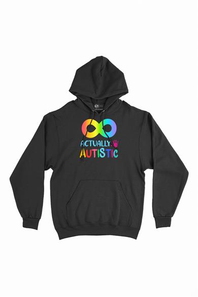Autistic Otizm Kapşonlu Sweatshirt Hoodie