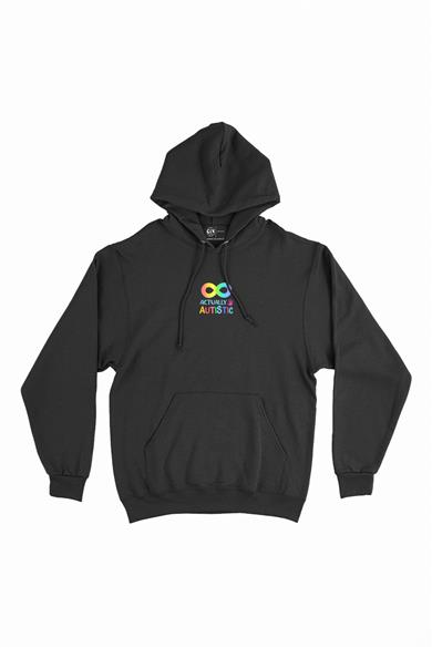 Autistic Otizm Minimal Kapşonlu Sweatshirt Hoodie