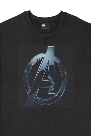 Avengers A Siyah Sweatshirt