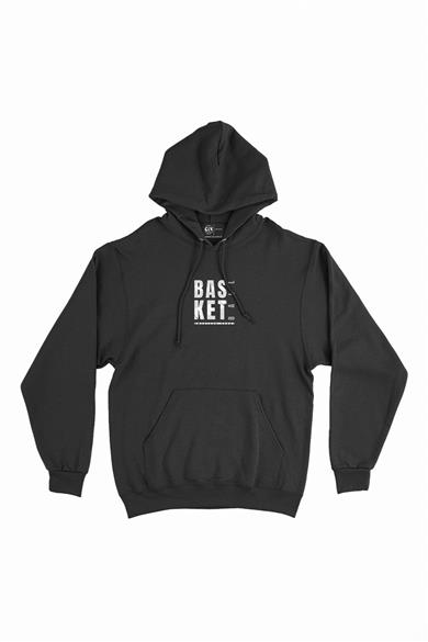 Basketball American Sport Minimal Kapşonlu Sweatshirt Hoodie