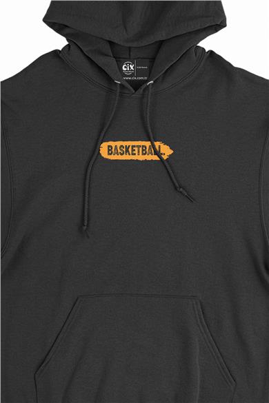 Basketball Basketbol Minimal Kapşonlu Sweatshirt Hoodie