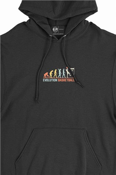 Basketbol Evolution Minimal Kapşonlu Sweatshirt Hoodie
