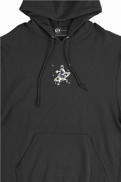 Basketbol Gezegeni Minimal Kapşonlu Sweatshirt Hoodie