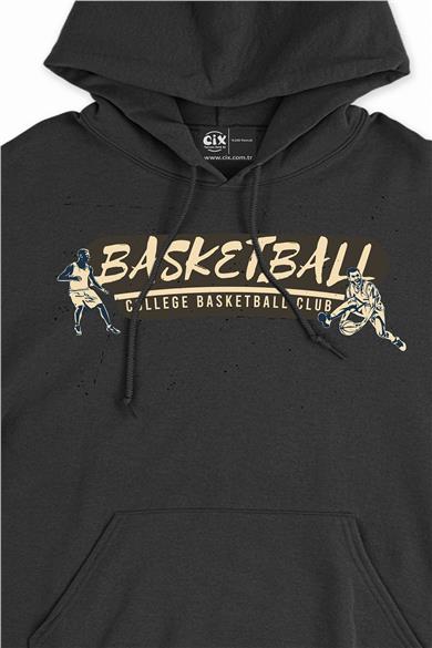 Basketbol Kolej Club Kapşonlu Sweatshirt Hoodie