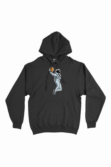 Basketbol Oyuncu Astronot Kapşonlu Sweatshirt Hoodie