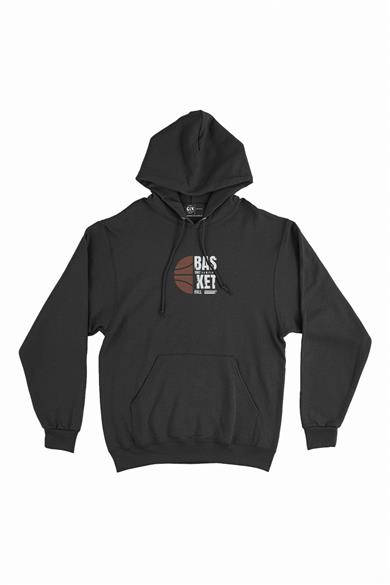 Basketbol Şampiyon Minimal Kapşonlu Sweatshirt Hoodie