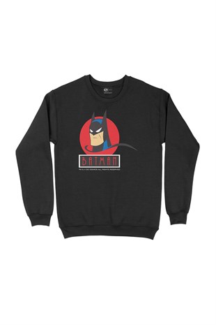Batman Dc Comics Siyah Sweatshirt