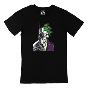Batman & Joker Siyah Tişört