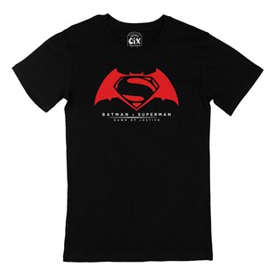 Batman & Superman Siyah Tişört