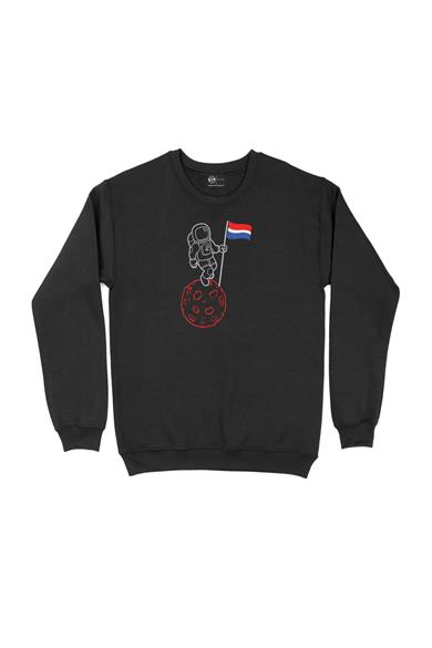 Bayraklı Astronot Sweatshirt