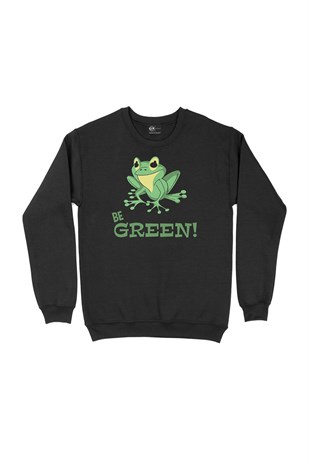 Be Green Kurbağa Sweatshirt