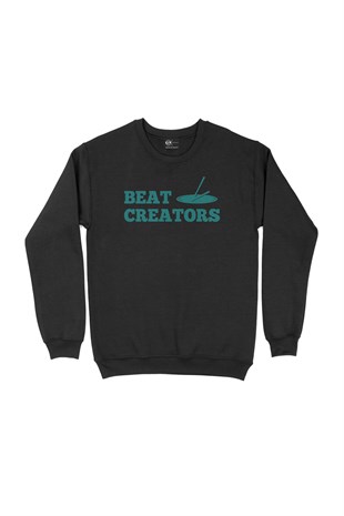 Beat Creators Siyah Sweatshirt