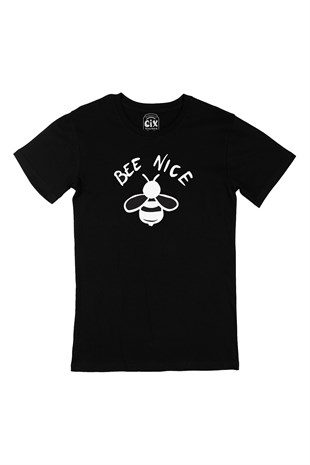Bee Nice Arı Siyah Tişört