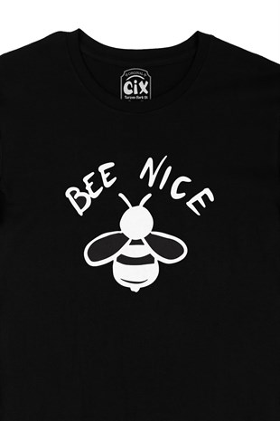 Bee Nice Arı Siyah Tişört
