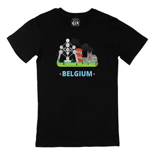 Belçika Siyah Tişört