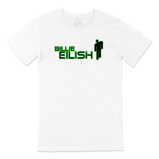 Billie Eilish Logo Tasarımlı Tişört