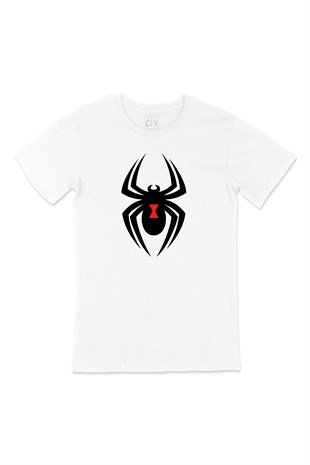 Black Widow Spider Tasarımlı Tişört