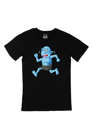 Blue Goblin Siyah Tişört