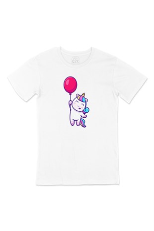 Bolonlu Unicorn Tişört