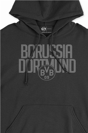Borussian Dortmund BVB Siyah Sweatshirt Hoodie