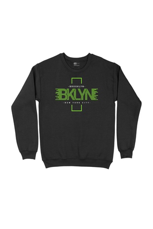 Brooklyn New York City Siyah Sweatshirt