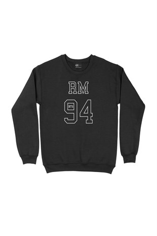 Bts Bangtan Boys Rm 94 Siyah Sweatshirt 