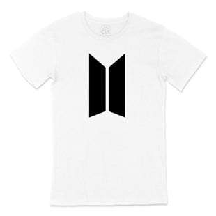 Bts Büyük Logolu Tişört
