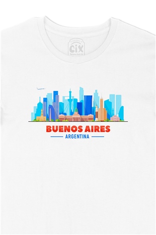 Buenos Aires Arjantin Manzaralı Tişört