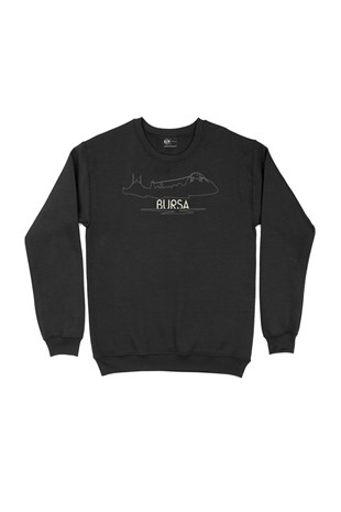 Bursa Çizimli Sweatshirt