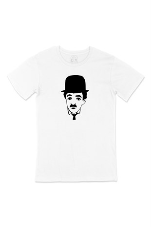 Charlie Chaplin Face Tişört