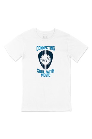 Connecting Soul With Music Tişört