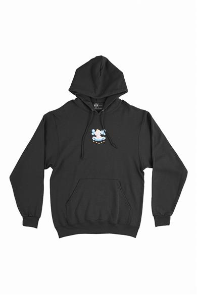 Cute Boy Elephant Minimal Kapşonlu Sweatshirt Hoodie