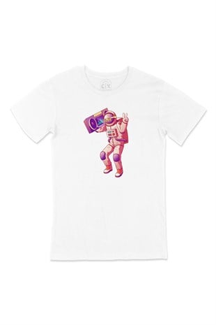 Dans Eden Astronot Tişört