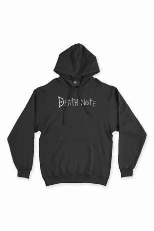 Death Note Siyah Kapşonlu Sweatshirt Hoodie