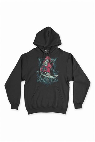 Derby Girl Kapşonlu Sweatshirt Hoodie