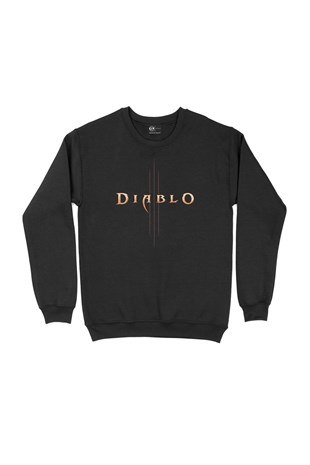 Diablo Siyah Sweatshirt
