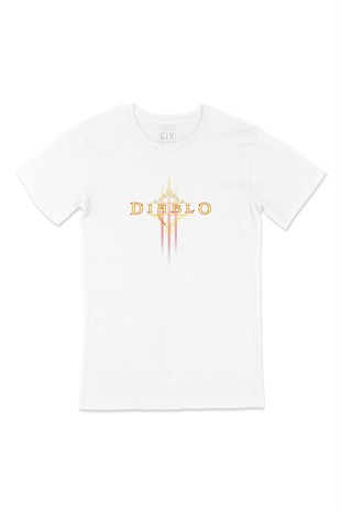 Diablo Tasarımlı Tişört