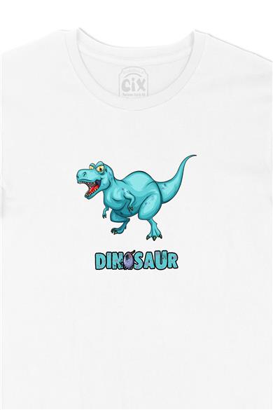 Dinozor Park Beyaz Tişört