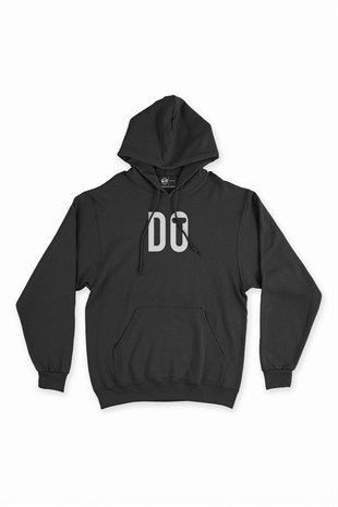 Do it  Siyah Kapşonlu Sweatshirt Hoodie