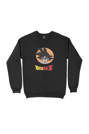 Dragol Ball Z Siyah Sweatshirt