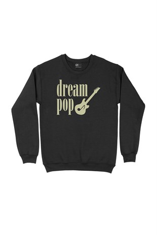 Dream Pop Siyah Sweatshirt