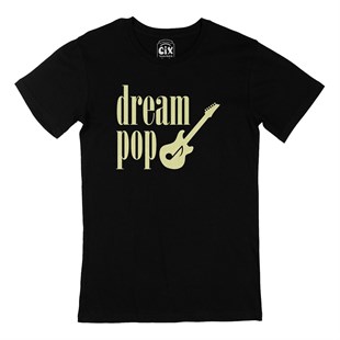 Dream Pop Siyah Tişört