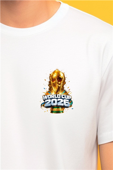 Dünya Kupası 2026 Beyaz Tişört