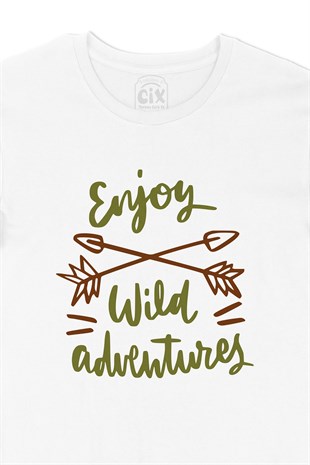 Enjoy Wild Adventures Tişört