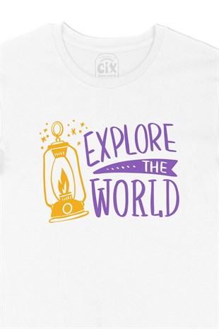 Explore The World Tişört