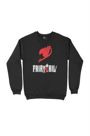 Fairy Tail Siyah Sweatshirt