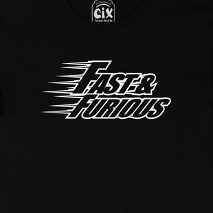 Fast And Furious Siyah Tişört