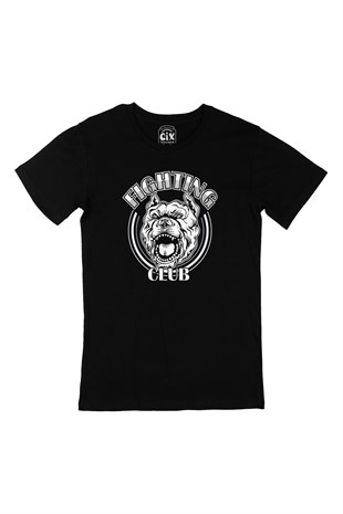 Fighting Club Siyah Tişört