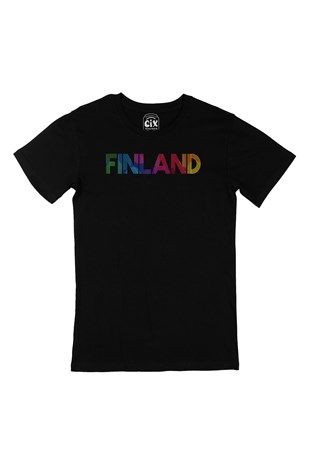 Finlandiya Siyah Tişört